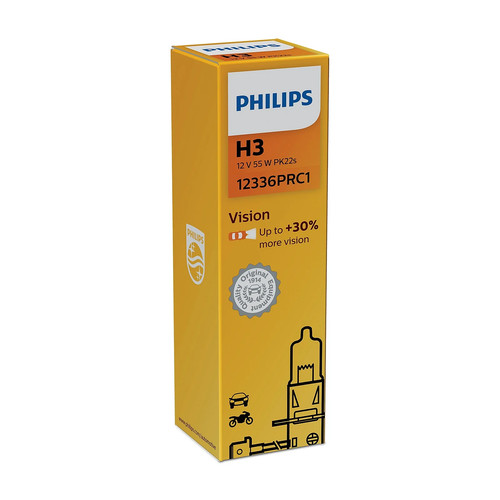12v 55w pk22s vision - h3,