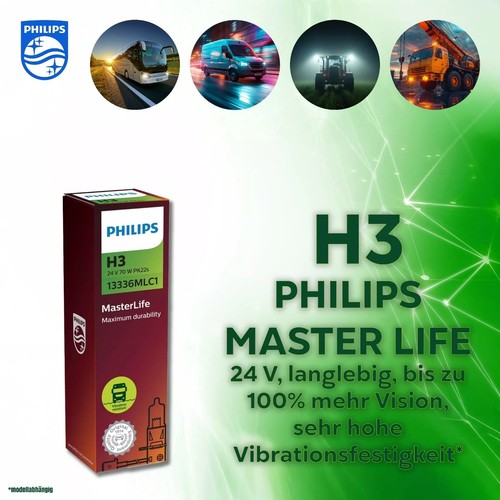Philips masterlife 24v 70w - h3,