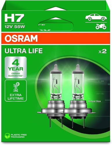 Osram ultra life px26d 12 - life, h7
